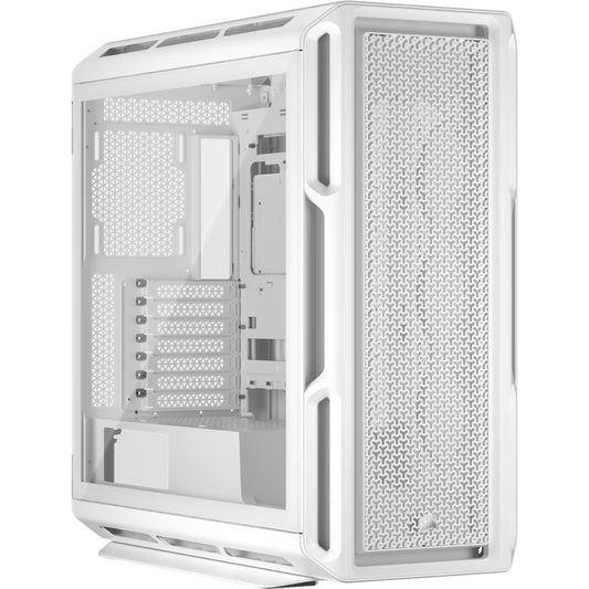 Corsair 5000T Mid-Tower High-Performance PC Case - White, ATX, 450mm GPU, 250mm PSU, 170mm CPU cooler, 360mm rad, 1x USB-C 3.2 Gen 2 CC-9011301-WW