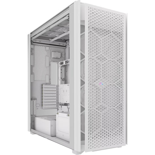 Corsiar 9000D RGB AIRFLOW Super Full-Tower PC Case - WHITE, RGB, Tempered Glass, 580mm GPU, 180mm CPU, up to 480mm radiator, ATX, USB-C, 2yr wty CC-9011274-WW