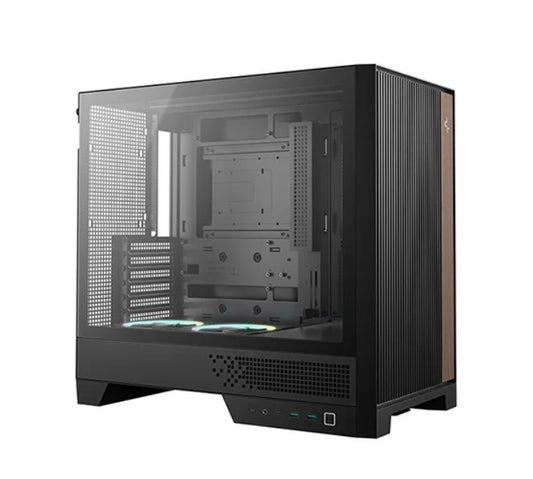 DeepCool CL660 Innovative Compartmentalized Optimized ATX Case. Pre-installed Dual ARGB Fans, Build-in Atmosphere R-CL660-BKNNA0-G-1