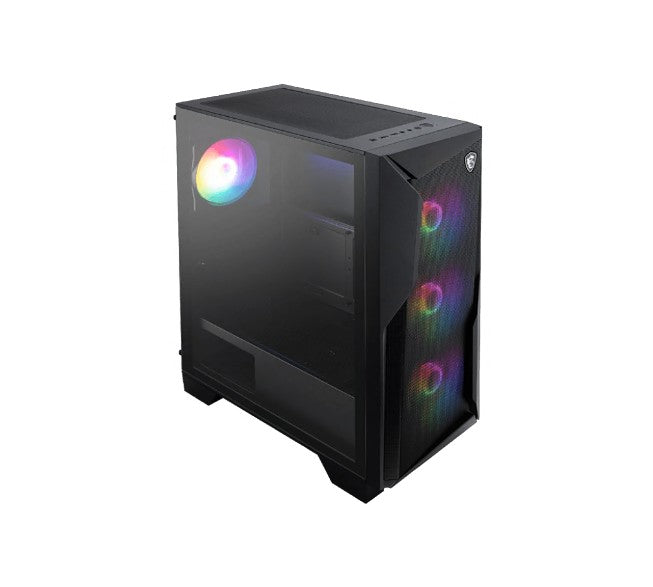 MSI MAG FORGE 130A AIRFLOW ATX Case, 2x USB 5Gbps, 1x Mic-in / Audio-out, 1x LED, 3x 2.5', 2x 2.5'/3.5', ATX / Micro-ATX / Mini-ITX MAG FORGE 130A AIRFLOW