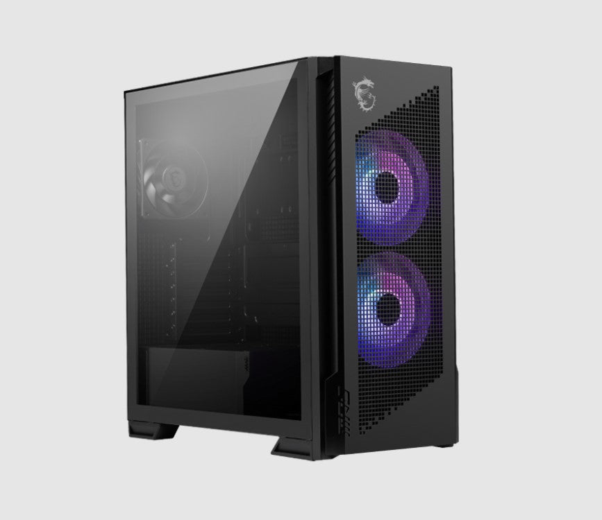 MSI MPG VELOX 300R AIRFLOW PZ Mid-Tower Case, E-ATX / ATX / M-ATX / ITX, 7x Expansion Slots, 1x USB-C, 1x Audio, 4x 2.5', 1x3.5' MPG VELOX 300R AIRFLOW PZ