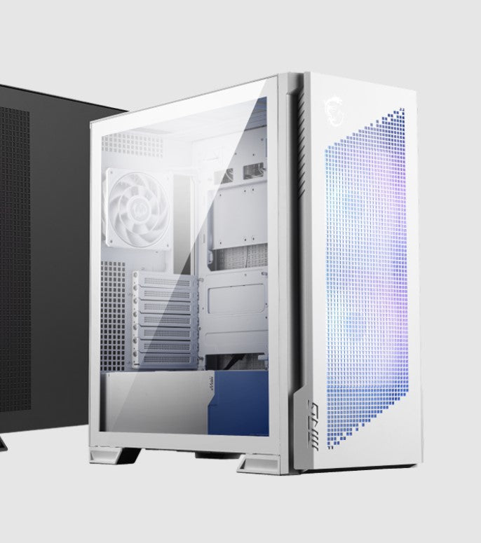 MSI MPG VELOX 300R AIRFLOW PZ WHITE, Mid-Tower Case, E-ATX / ATX / M-ATX / ITX, 7x Expansion Slots, 1x USB-C, 1x Audio, 4x 2.5', 1x3.5' MPG VELOX 300R AIRFLOW PZ WHITE