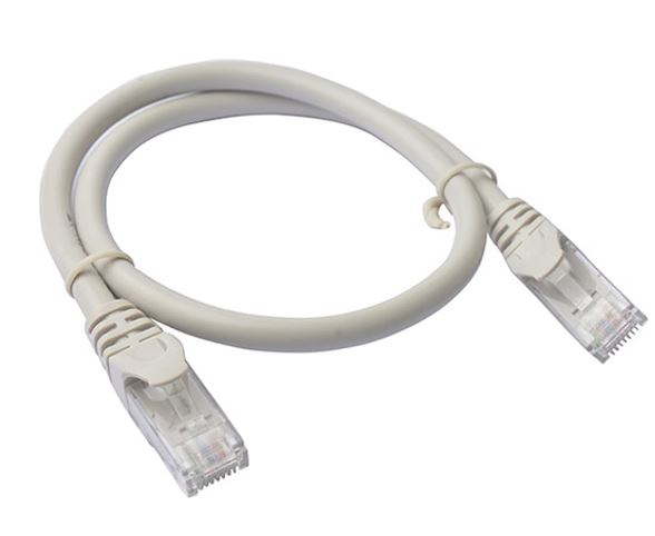 8Ware CAT6 Cable 0.25m - Grey Premium RJ45 Ethernet Network LAN UTP Patch Cord 26AWG CU Jacket 8W-PL6-0.25GRY