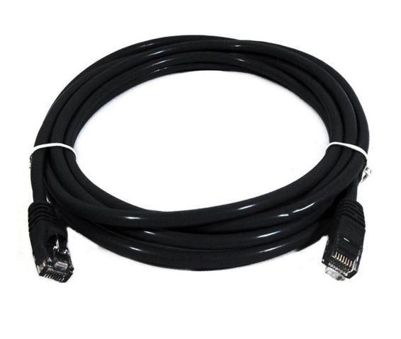 8Ware CAT6 Cable 0.5m - Black Premium RJ45 Ethernet Network LAN UTP Patch Cord 26AWG CU Jacket 8W-PL6-0.5BLK