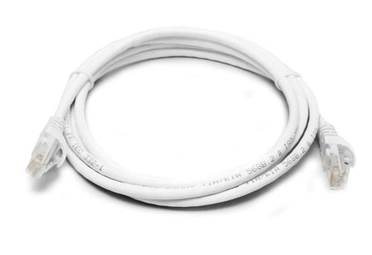 8Ware CAT6 Cable 1m - White Premium RJ45 Ethernet Network LAN UTP Patch Cord 26AWG CU Jacket 8W-PL6-1WH