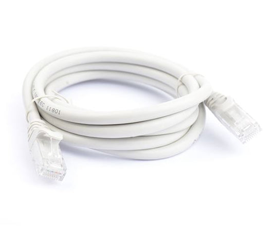 8Ware CAT6 Cable 2m - Grey Premium RJ45 Ethernet Network LAN UTP Patch Cord 26AWG CU Jacket 8W-PL6-2GRY