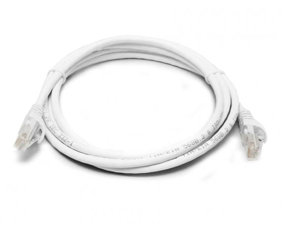 8Ware CAT6 Cable 2m - White Premium RJ45 Ethernet Network LAN UTP Patch Cord 26AWG CU Jacket 8W-PL6-2WH