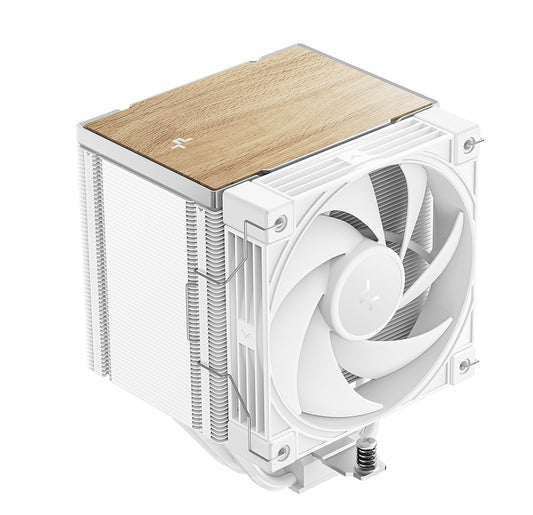 DeepCool AK500 G2 WH Wood Grain Top Cover CPU Cooler, 5 Heat Pipes, 4-pin PWM, Intel LGA1851/1700/1200/115x, AMD AM5/AM4 R-AK500G2-WHNNMN-GJD