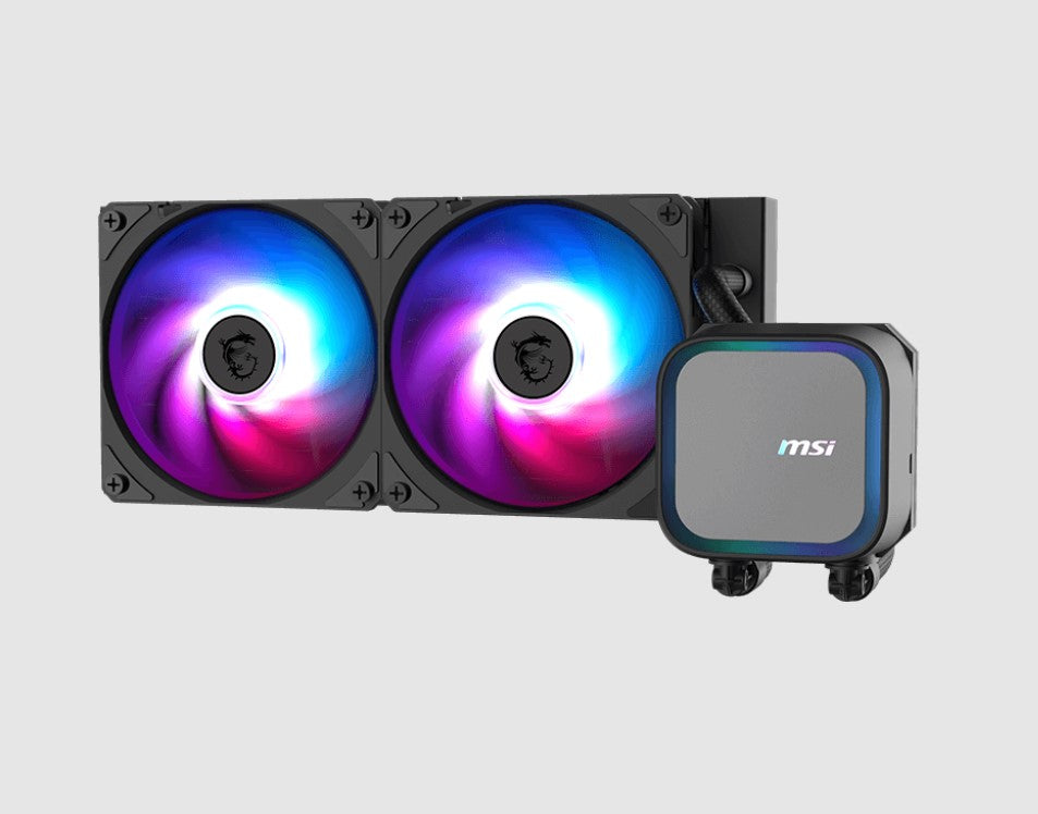 MSI MAG CORELIQUID A13 240, 2.4' IPS, USB 2.0 pin header, SATA, 2 fans, Two Ball Bearing, AM5 / AM4, 3 y warrenty MAG CORELIQUID A13 240