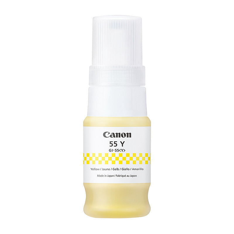 Canon GI55 Yellow Ink Bottle 3,000 pages - GI-55 Y