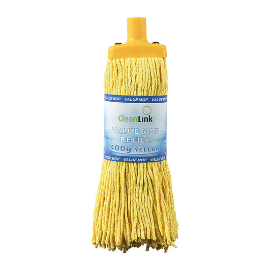 Cleanlink Mop Head 400Gm Yellow  - 12040