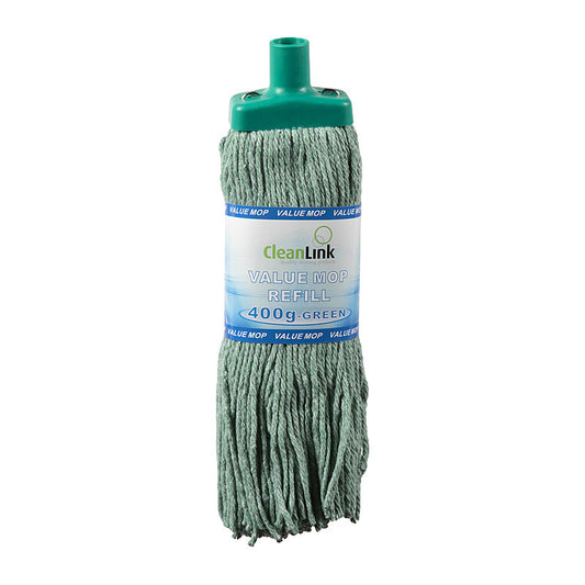 Cleanlink Mop Head 400Gm Green  - 12042