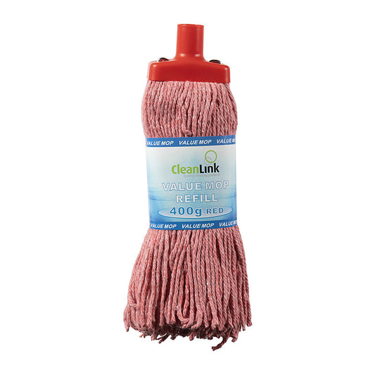 Cleanlink Mop Head 400Gm Red  - 12043