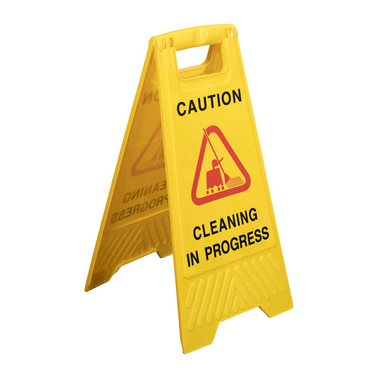 Clnlnk Sfty Sign Cleaning Ylw  - 12051