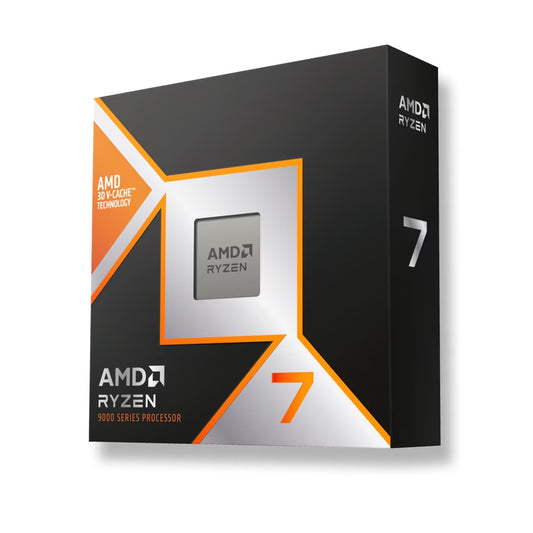 AMD Ryzen 7 9850X3D Desktop Processor, 8 cores 16 threads, Zen 5, up to 5.6GHz boost, 96MB L3 cache, AM5, PCIe 5.0 100-100001973WOF