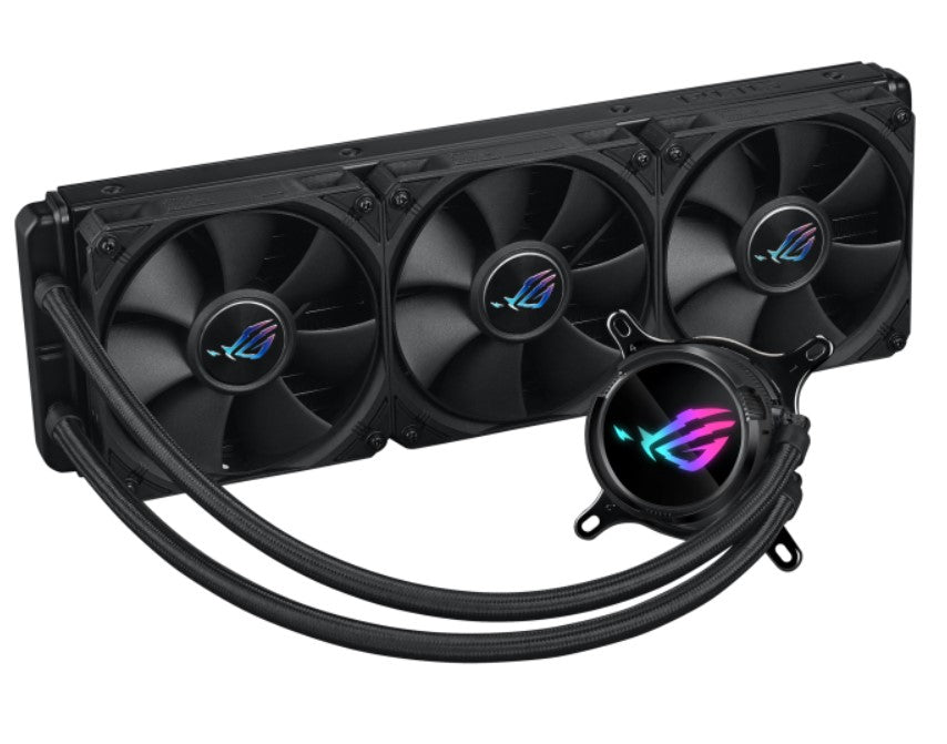 ASUS ROG STRIX LC III 360 All-in-one Liquid CPU Cooler, AURA Sync, 3x ROG STRIX AF-12S FAN, Intel: LGA 1700, 1200, 115x ROG STRIX LC III 360