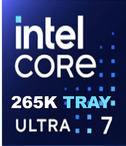 (SI) Intel Core Ultra 7 processor 265K (30M Cache, up to 5.50 GHz) FCLGA18W, Tray (1 Year Warranty)(15th Gen) AT8076806412