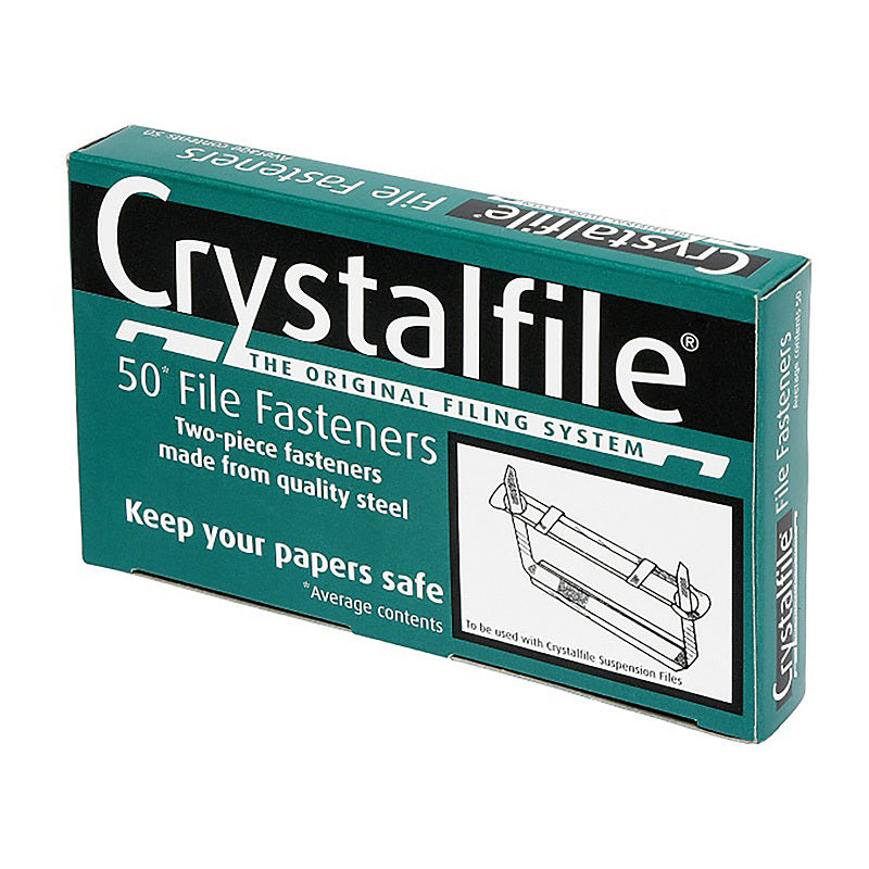 Crystalfile File Fastener 80mm Pk50  - 70850