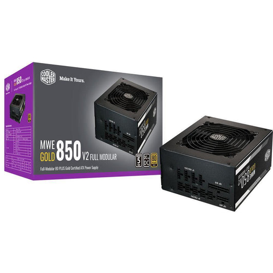 Coolermaster MPE-8501-AFAAG-AU MWE 850W Gold V2 Modular, 80 Plus Gold Power Supply  MPE-8501-AFAAG-AU