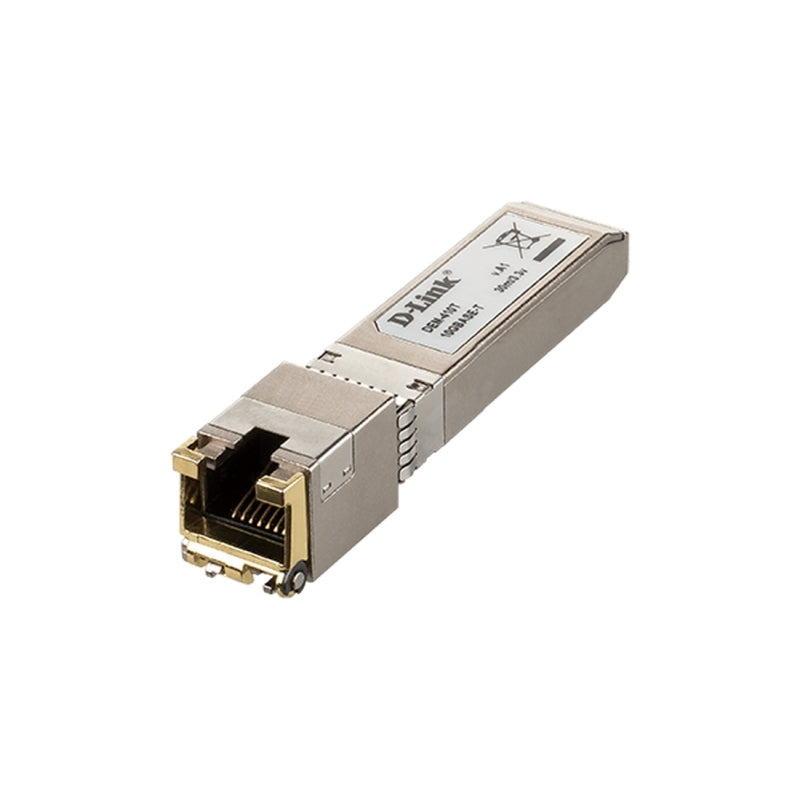 D-Link 10GBASE-T RJ45 Copper SFP+ Transceiver (Cat6A 30m) [DEM-410T]  - DEM-410T