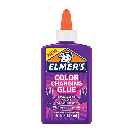 Elmers Colour Chg Glu Prp/Pnk Box of 3  - 2113972