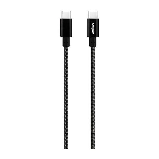 Energizer 1m Metal C-C Cable B  - EC141CFBK