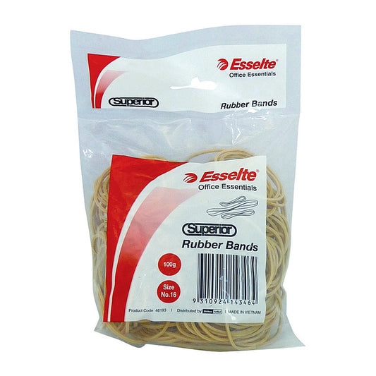 Esselte Superior Rubber Bands Size 16  - 46193