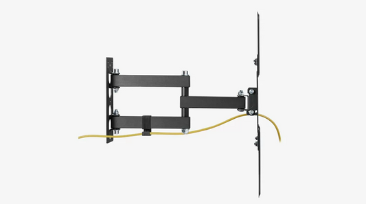 EzyMount MEDIUM SIZE FULL MOTION TV MOUNT FOR TVS UP TO 55 30KG TILT AND TURN WITH 3 PIVOTS SLT-310B