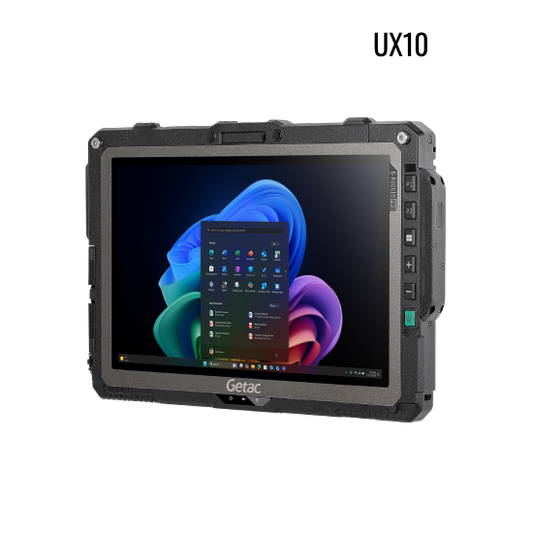 Getac UX10G5 16GB RAM - Ultra 5 226V, 10.1"+Hello Cam., Win11+16GB, 256GB SSD, SR(WUXGA LCD+TS+stylus+Rear Cam), DC Power Jack+AC Adapter, WIFI+BT+4G GPS+PT UW1764VFX9XX
