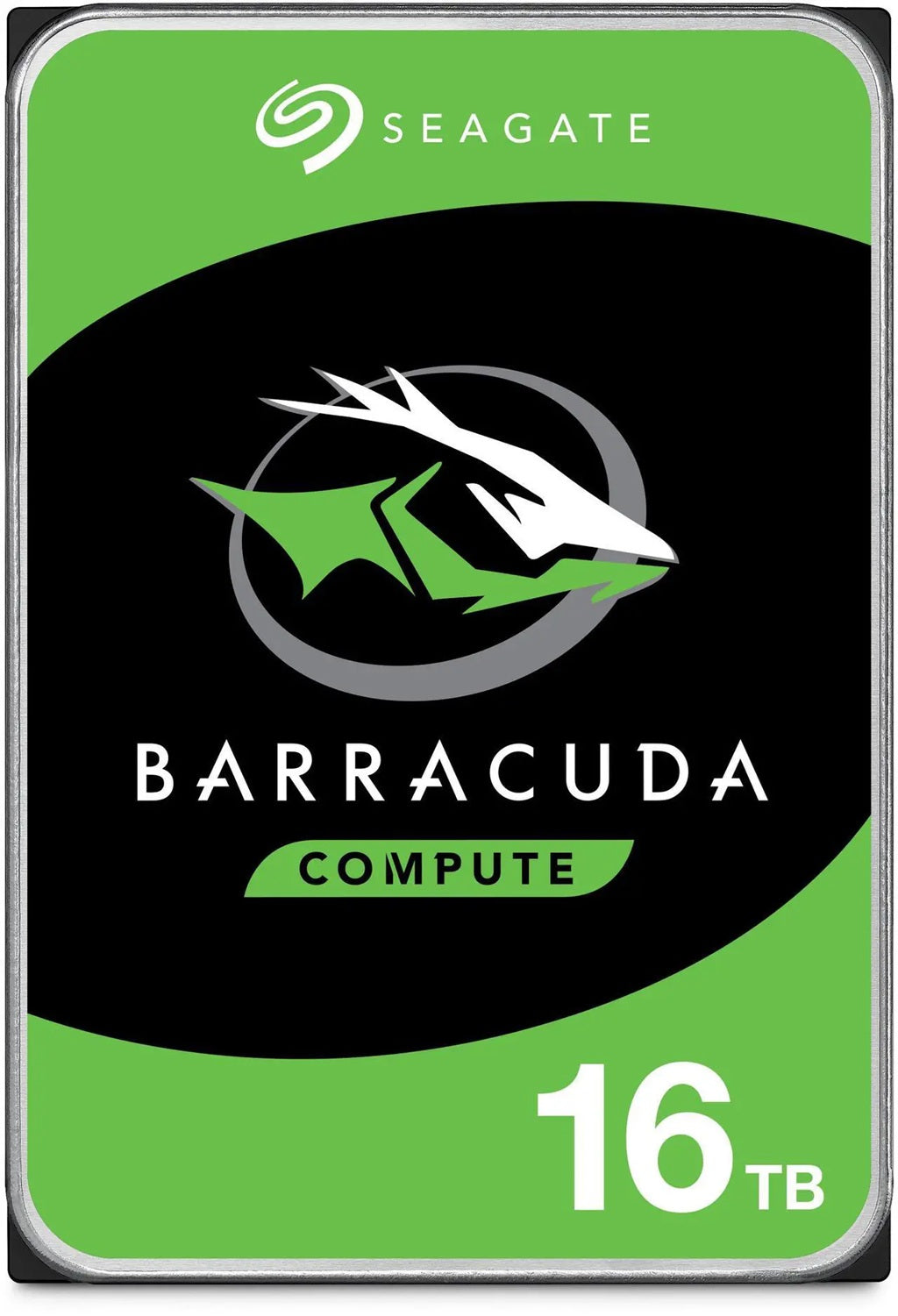 Seagate 16TB 3.5' Barracuda, SATA 6Gb/s, CMR, 7200RPM, 512MB Cache, 512e, HDD, 2 Years Warranty ST16000DM001