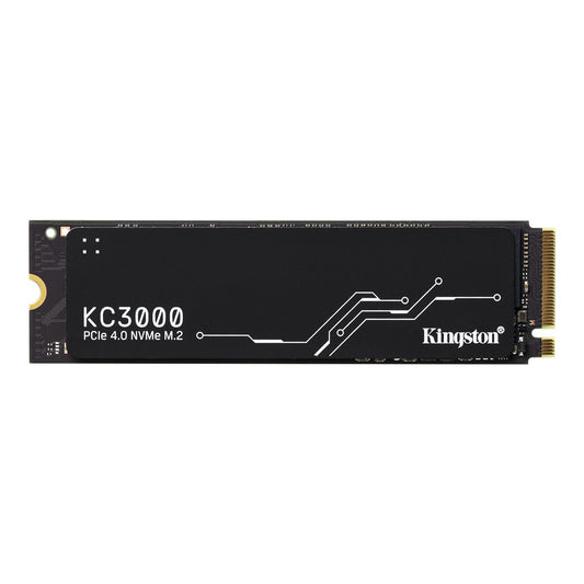 Kingston KC3000 1TB PCle 4.0 NVMe M.2 2280 7,000/6,000MB/s Random 4K 800TBW 3D TLC Phison E18 Low Profile Graphene Aluminium Heat Spreader SKC3000S/1024G