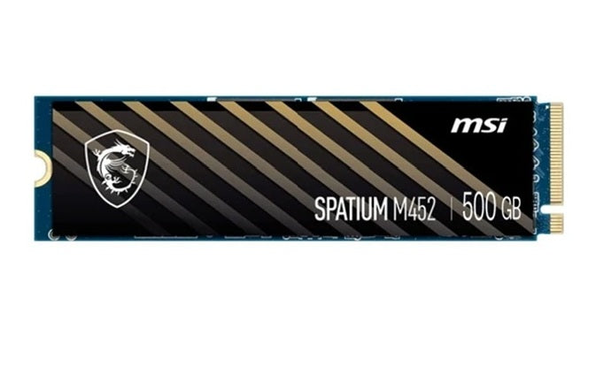 SPATIUM M452 PCIe 4.0 NVMe M.2 500GB, M.2 2280, PCIe Gen4x4 NVMe 1.4, 3D NAND, Phison E29T, 3600/3100 MB/s, 150TBW, 5Y Wty SPATIUM M452 500GB
