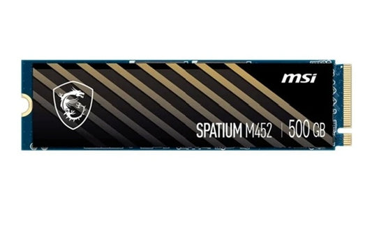 SPATIUM M452 PCIe 4.0 NVMe M.2 500GB, M.2 2280, PCIe Gen4x4 NVMe 1.4, 3D NAND, Phison E29T, 3600/3100 MB/s, 150TBW, 5Y Wty SPATIUM M452 500GB