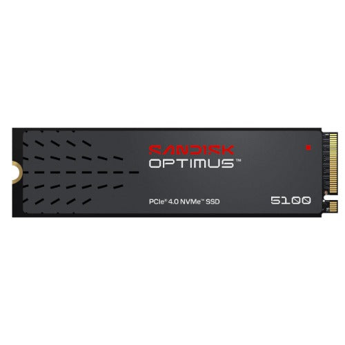 SANDISK Optimus 5100 PCIe 4.0 NVMe SSD, 2TB, Read 7, 100MB/s Write 6, 700MB/s, 5 Yr Warranty SDSP51200TAN-000E0
