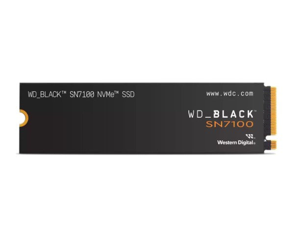 Western Digital WD BLACK SN7100 NVMe - 1TB SSD - 7250MB/s 6900MB/s R/W 1000K/1400K IOPS M.2 2280 PCIe4.0 5yrs ~WDS100T4X0E-00CJA0 WDS100T4X0E-00CJA0
