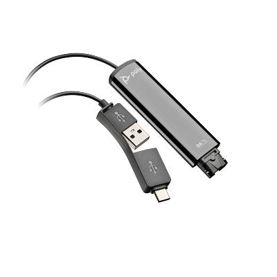 HP POLY DA75 USB TO QD BLACK ADAP TER TAA 786C6AA