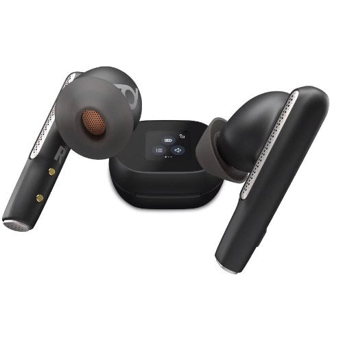 HP POLY VOYAGER FREE 60 UC M CAR BON BLACK EARBUDS BT700 USB-C TOUCHSCREEN CHARGE CASE 7Y8H0AA