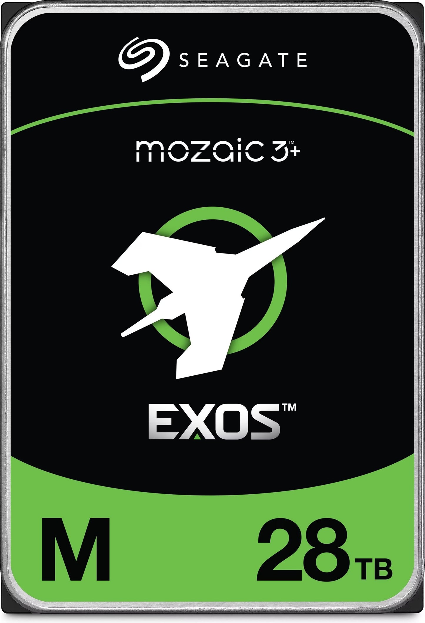 Seagate Exos M 28TB, Enterprise Internal Hard Drive HDD 3.5', 6GB/s, SATA 7200RPM, 512MB, 5YR WTY ST28000NM003K