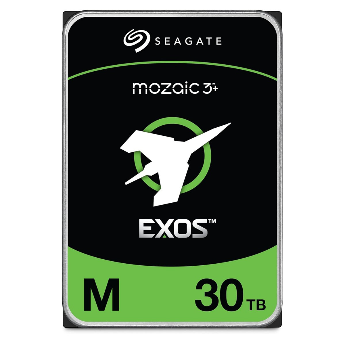 Seagate Exos M 30TB, Enterprise Internal Hard Drive HDD 3.5', 6GB/s, SATA 7200RPM, 512MB, 5YR WTY ST30000NM004K
