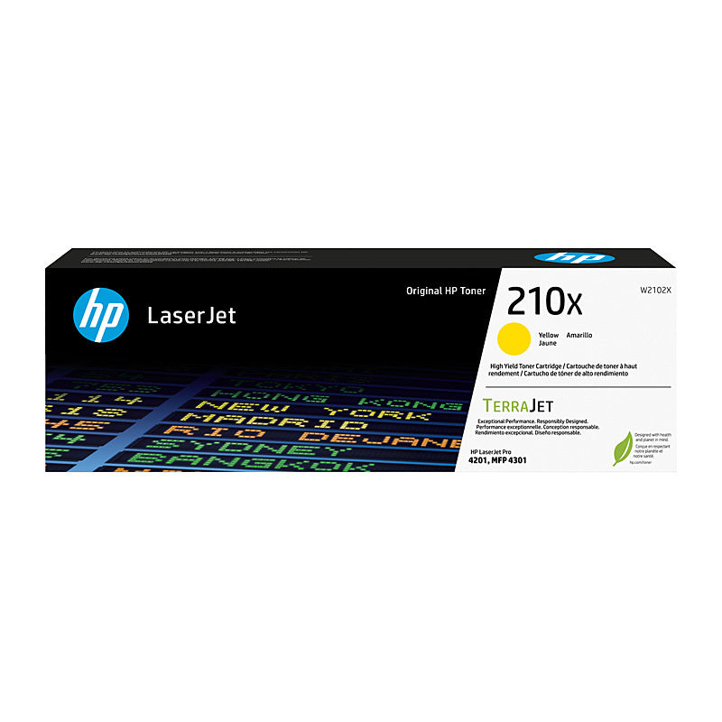 HP #210X Yellow Toner W2102X 5,500 pages - W2102X