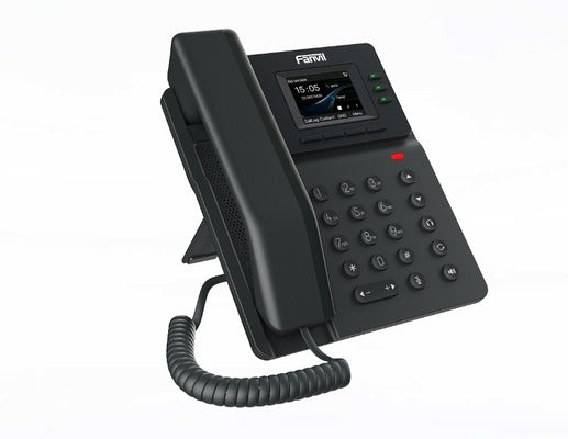 Fanvil V60P is a sleek and reliable basic-level IP phone. It supports PoE power supply for simplified installation and deployment V60P
