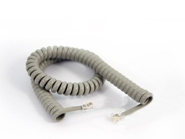 Fanvil curly cord for V67/V65 series headset, curve,gray LCDAA100019A0