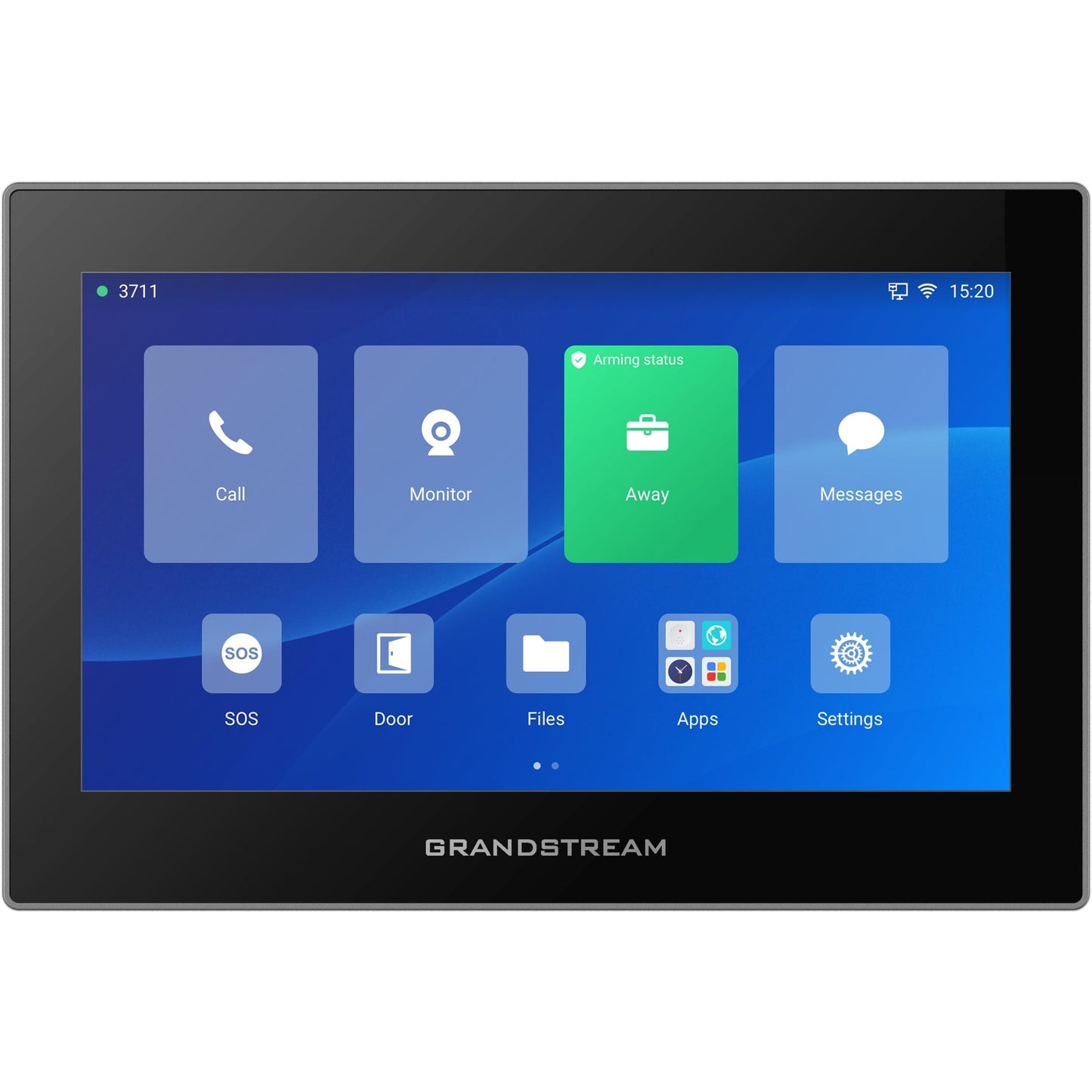 Grandstream GSC3575, 7-inch Touchscreen, HD Camera, 8xAlarm, Secure Boot & Data, Built-in Wi-Fi, PoE, and Bluetooth GSC3575