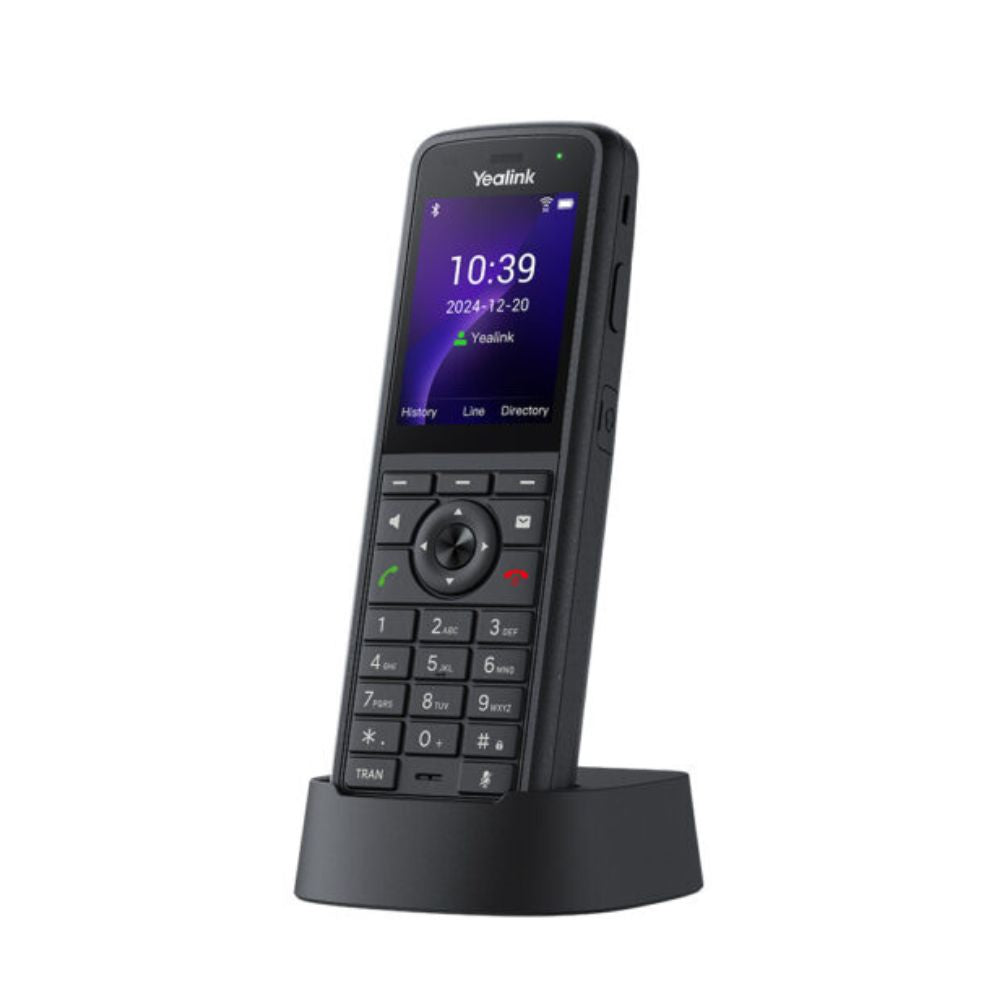 Yealink AX86R Rugged Wi-Fi IP Phone, 2.4' Color Display, IP67 Rated, HD Audio, Bluetooth 5.0, Wi-Fi 6, 13h Talk Time, 4 SIP Accounts, Type-C Charging AX86R