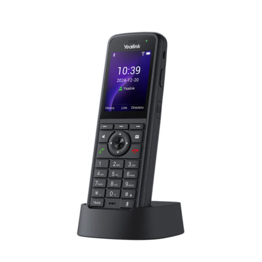 Yealink AX86R Rugged Wi-Fi IP Phone, 2.4' Color Display, IP67 Rated, HD Audio, Bluetooth 5.0, Wi-Fi 6, 13h Talk Time, 4 SIP Accounts, Type-C Charging AX86R