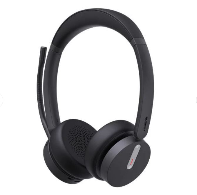 Yealink BH70 Bluetooth Wireless Stereo Headset Teams USB-C&A, Microsoft Teams Certified, 3-Mic Noise Cancellation, 35 HoursTalkTime, Bluetooth 5 BH70-D-MS-C/A