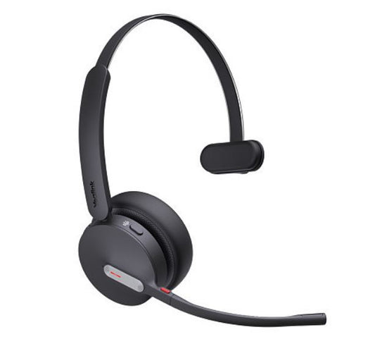 Yealink BH70 Bluetooth Wireless Mono Headset UC USB-C, Microsoft Teams & UC Certified, 3-Mic Noise Cancellation, 35 Hours Talk Time, Wearing Comfort BH70-M-UC-C