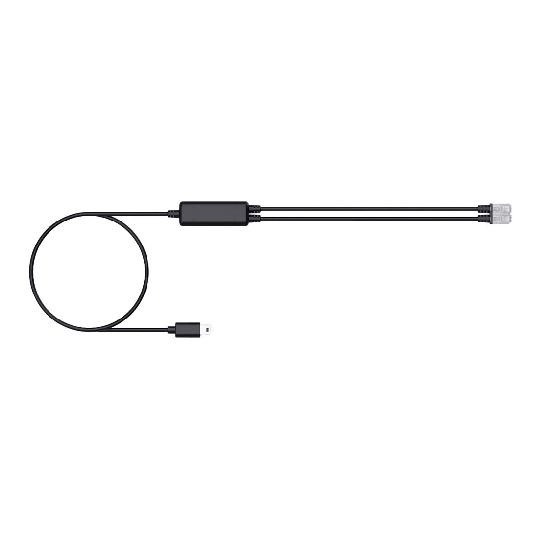 Yealink Telephone cable for WH64/WH65/WH68, Compatible with Cisco/Avaya/Poly/Grandstream/Mitel/Unify phones, without remote control feature TC-WH64/WH65/WH68