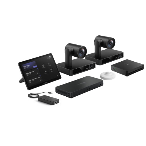 Yealink MVCS90-C5U-004 Teams Room Kit, MCore 4, MTouch Plus, Dual UVC86 Cameras, AVHub, RoomSensor, BYOD Extender, 12x Optical Zoom, AI Tracking MVCS90-C5U-004