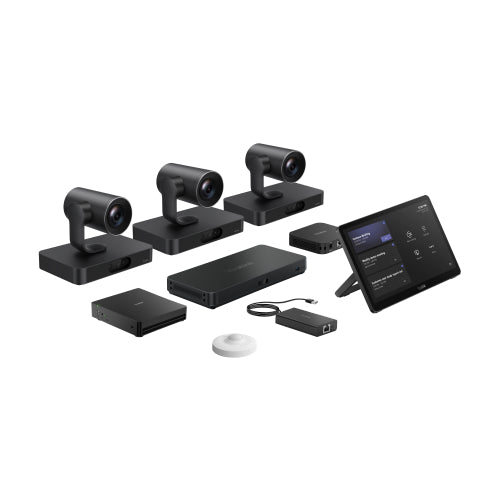 Yealink MVCS98-C5U Teams Room Kit, MCore 4, MTouch Plus, 3x SmartVision 80, AVHub, RCH40 E2, RoomSensor, BYOD Extender, 20x Zoom, AI Tracking MVCS98-C5U-004